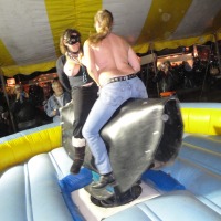 Very large tits of a neighbor