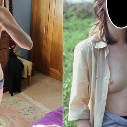 Small tits of my girlfriend - Sarah