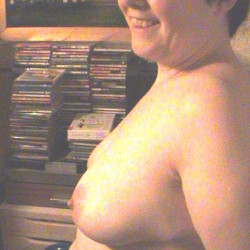 Pic #2 Nude on exercise bike