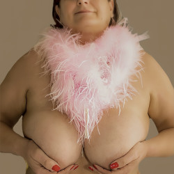 Very large tits of my wife - Annie