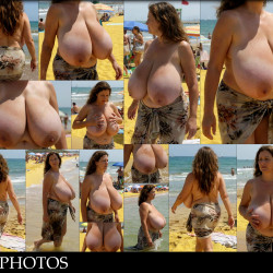 Pic #6 Macromastia Tits Topless MILF