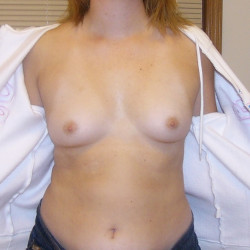 Small tits of my wife - Insecure