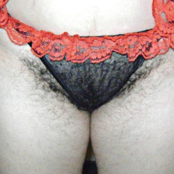 Pic #2 hairy wife in sexy negligee