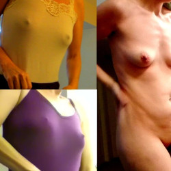 Small tits of my wife - Courtney