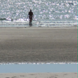 Pic #1 walking back from the sea