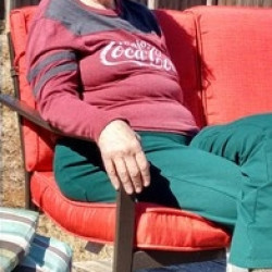 Sunning on Deck