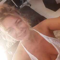 Pic #4 A nice selfie series of Emanuela in her white nighty.