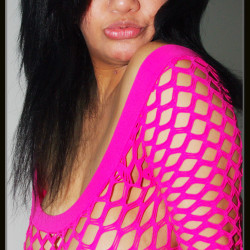 Pic #1 Sarah in Pink Mesh