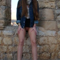 Pic #1 Shy Little Girl - Public Place
