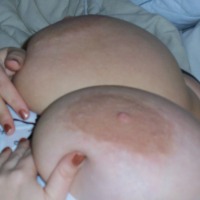 Extremely large tits of my wife - Karen Cannons