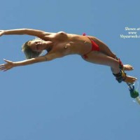 Nude Bungee - Perfect Tits, Topless, Naked Girl, Nude Amateur
