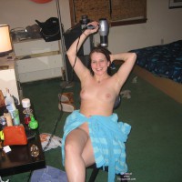 Wife Drying Hair Topless - Topless, Naked Girl, Nude Amateur, Nude Wife