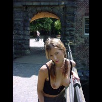 Pretty Pony Tails - Erect Nipples, Looking At The Camera