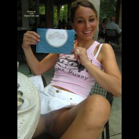 Girlfriend No Panties Restaurant - Brunette Hair, Flashing, Girlfriend Pussy, Naked Girl